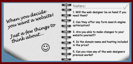 Website Design Notes To Remember!